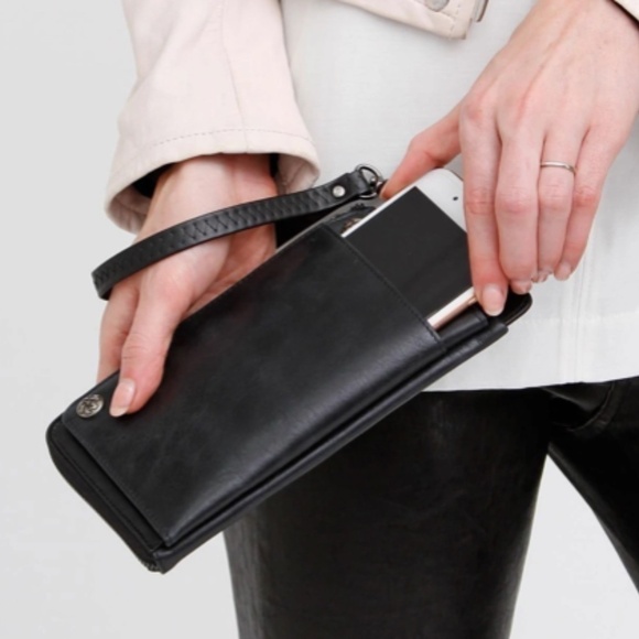 Belle & Bloom Penelope Leather Wallet - Black - Picture 12 of 12